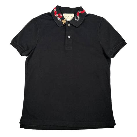 gucci polo snake|gucci snake and bee polo.